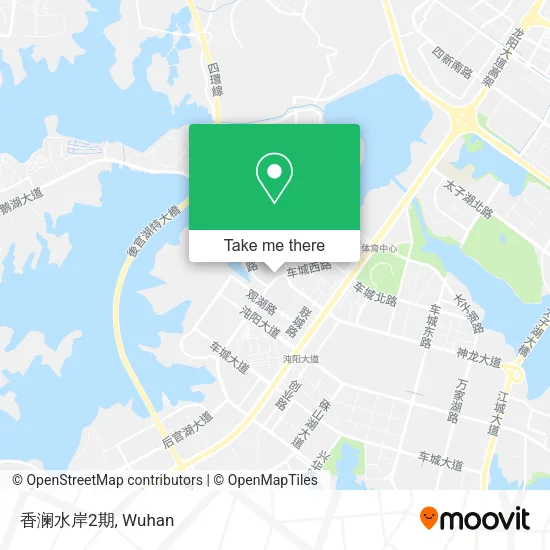 香澜水岸2期 map