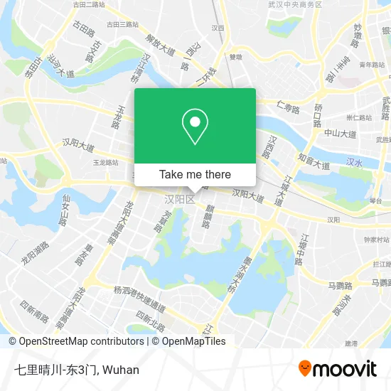 七里晴川-东3门 map