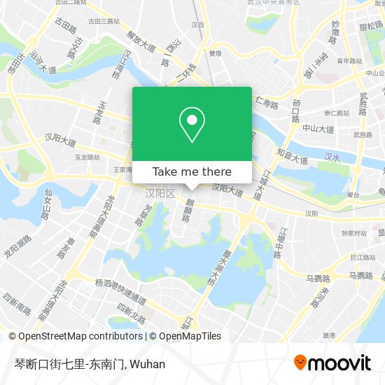 琴断口街七里-东南门 map