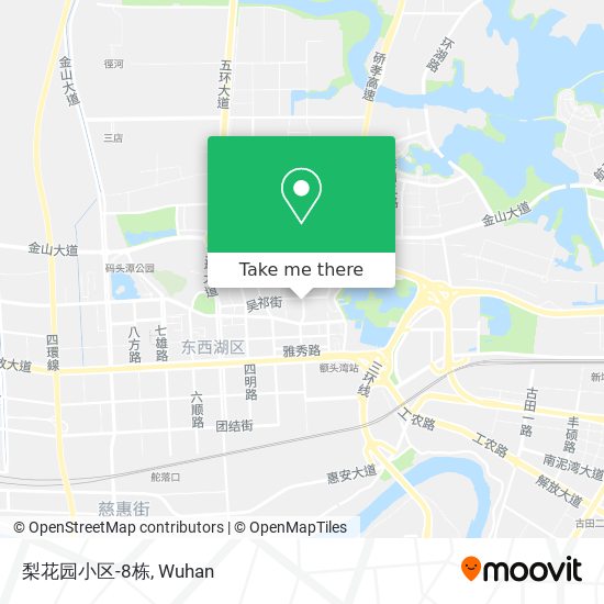 梨花园小区-8栋 map