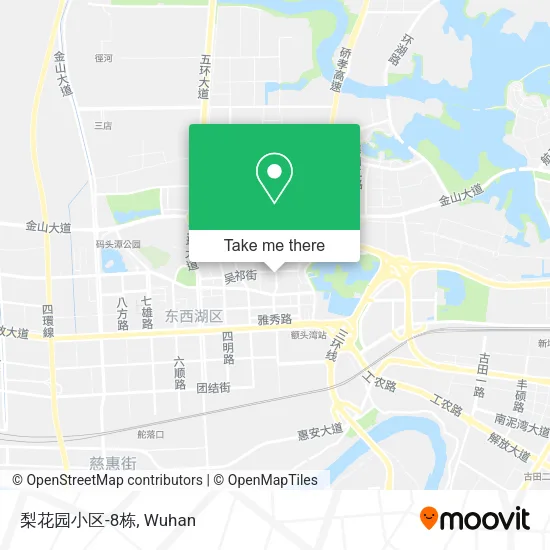 梨花园小区-8栋 map