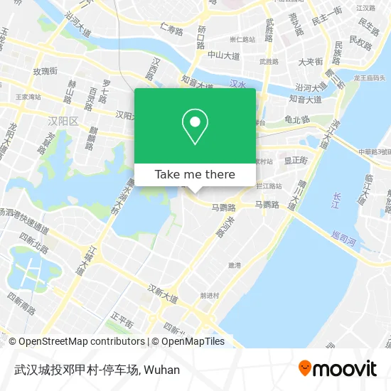 武汉城投邓甲村-停车场 map