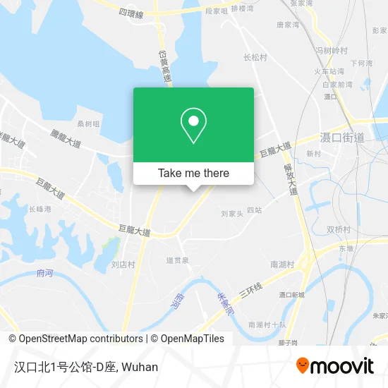 汉口北1号公馆-D座 map