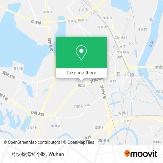 一号快餐海鲜小吃 map