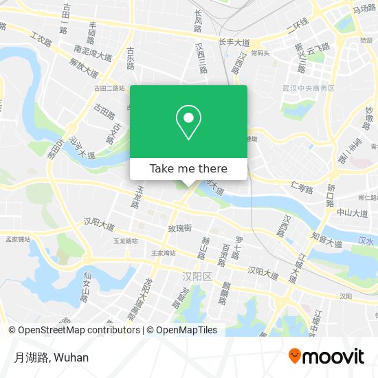 月湖路 map