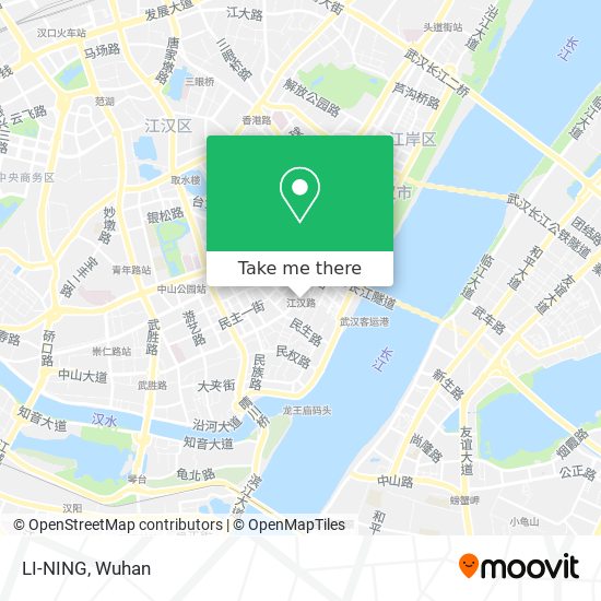LI-NING map