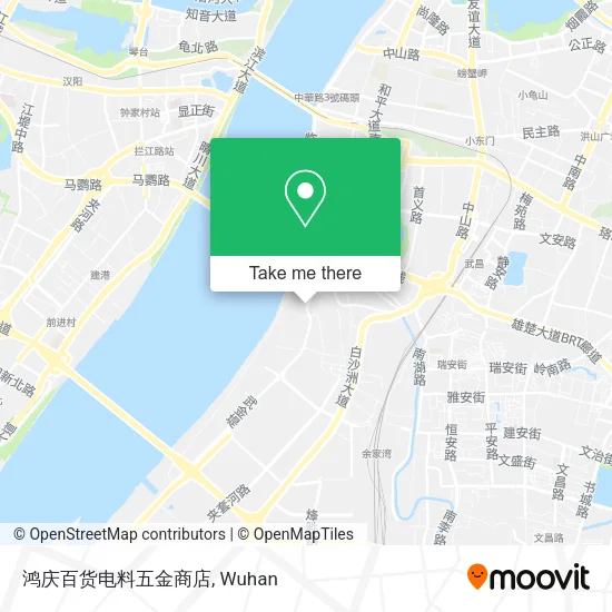 鸿庆百货电料五金商店 map