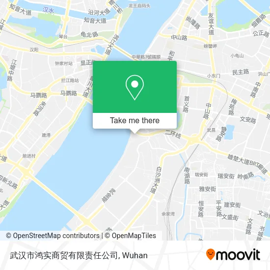 武汉市鸿实商贸有限责任公司 map