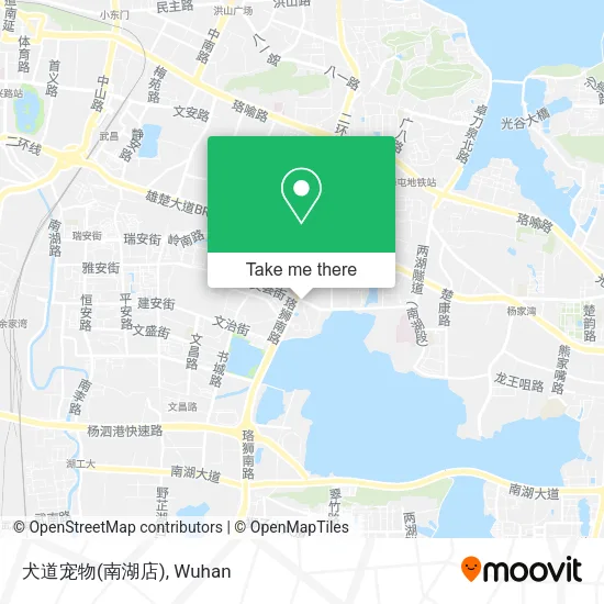 犬道宠物(南湖店) map