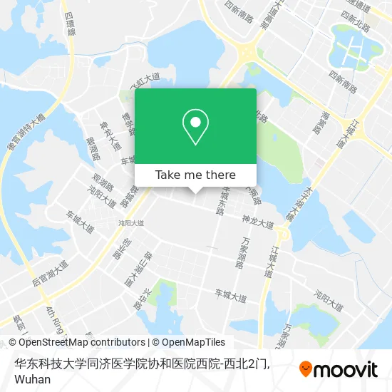 华东科技大学同济医学院协和医院西院-西北2门 map