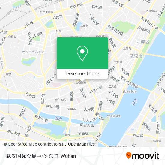 武汉国际会展中心-东门 map