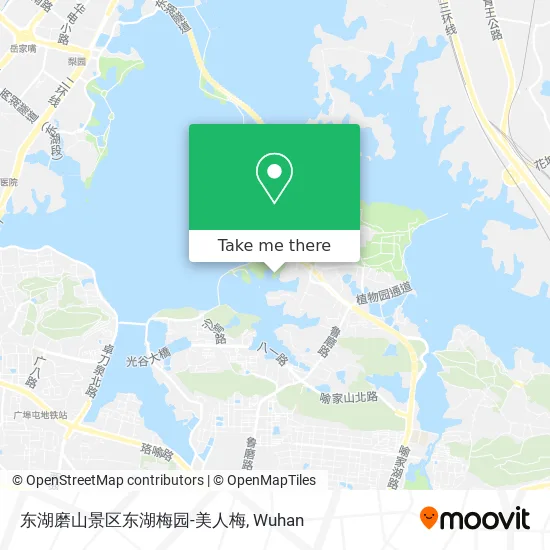 东湖磨山景区东湖梅园-美人梅 map