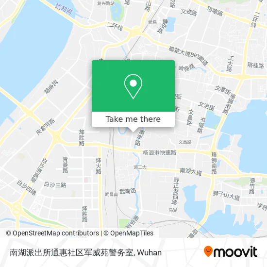南湖派出所通惠社区军威苑警务室 map