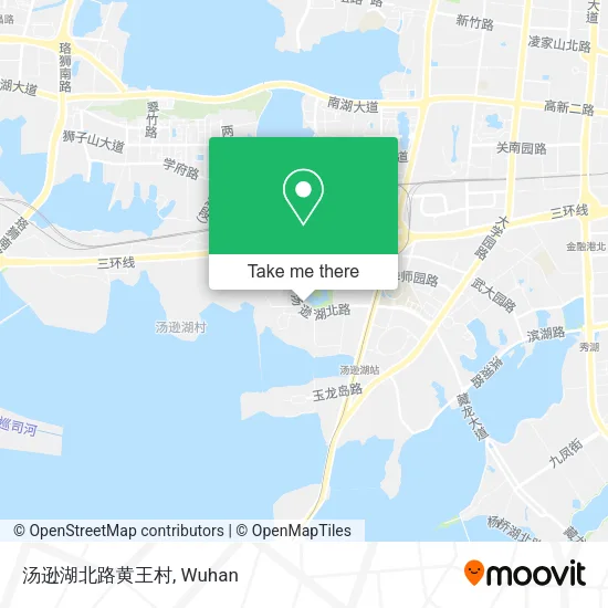 汤逊湖北路黄王村 map