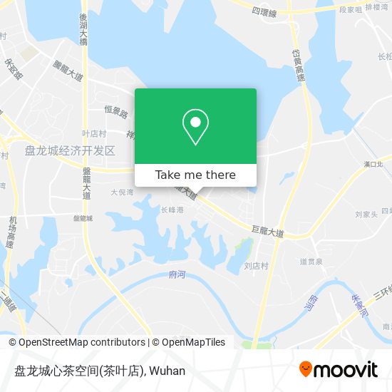 盘龙城心茶空间(茶叶店) map