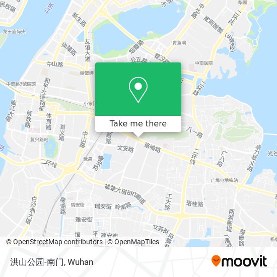 洪山公园-南门 map