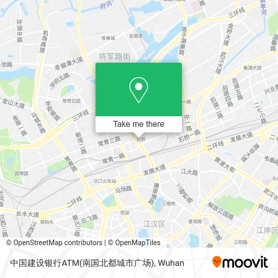 中国建设银行ATM(南国北都城市广场) map