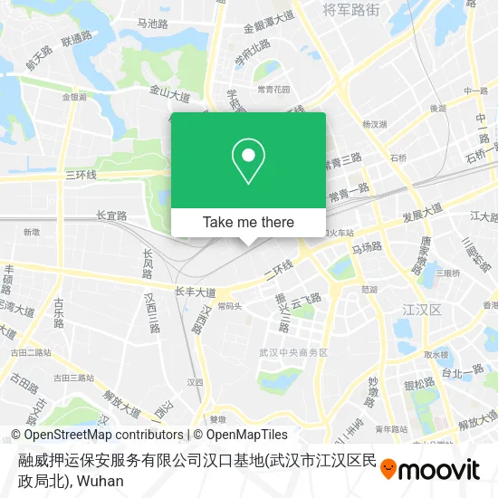 融威押运保安服务有限公司汉口基地(武汉市江汉区民政局北) map