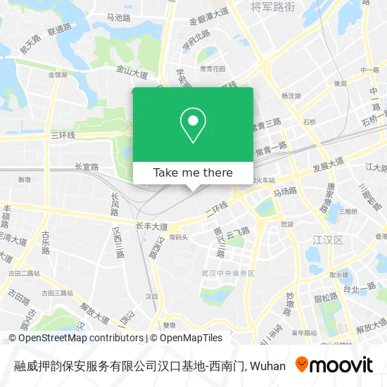 融威押韵保安服务有限公司汉口基地-西南门 map