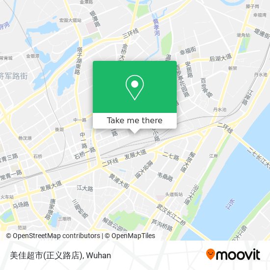 美佳超市(正义路店) map