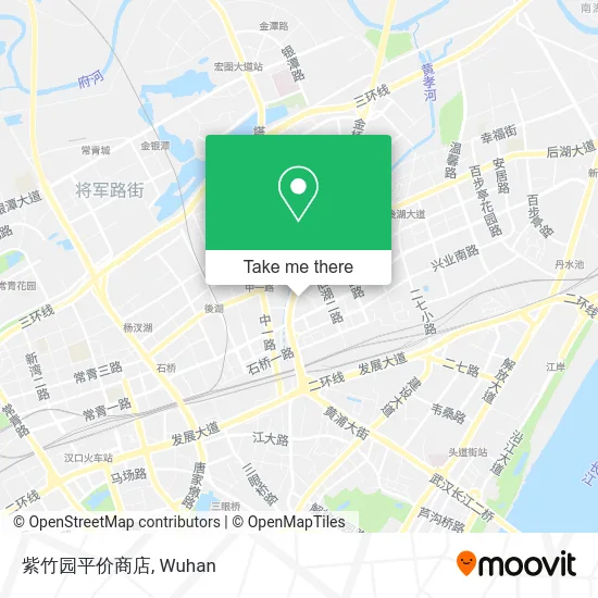 紫竹园平价商店 map