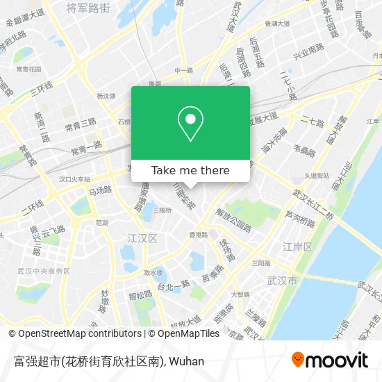 富强超市(花桥街育欣社区南) map