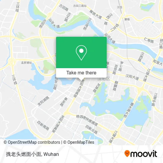 拽老头燃面小面 map