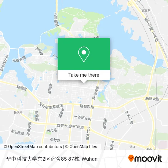 华中科技大学东2区宿舍85-87栋 map
