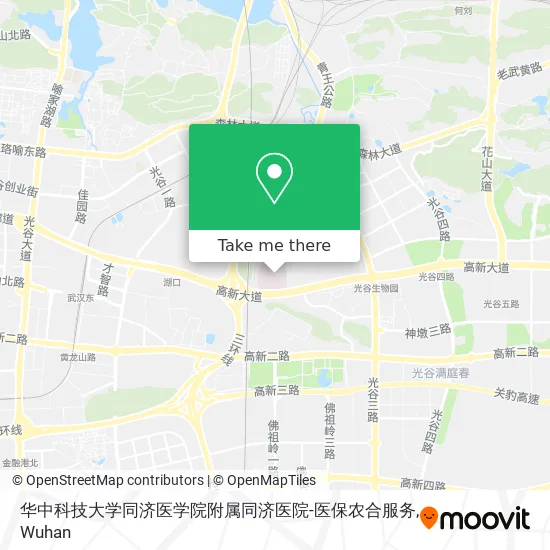 华中科技大学同济医学院附属同济医院-医保农合服务 map