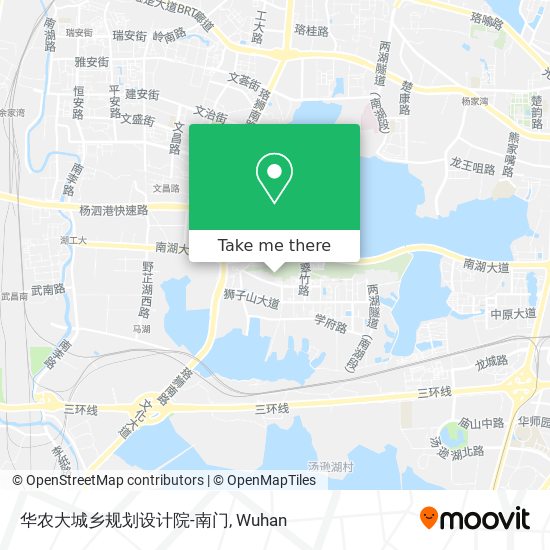 华农大城乡规划设计院-南门 map