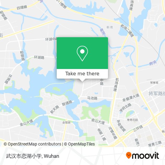 武汉市恋湖小学 map