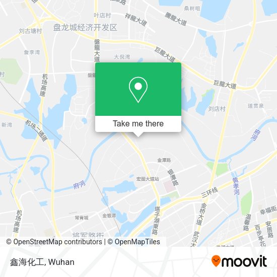 鑫海化工 map