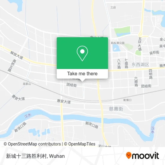 新城十三路胜利村 map