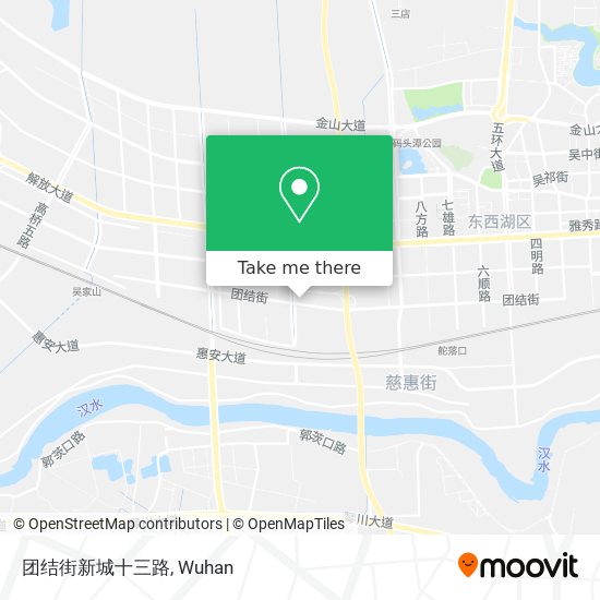 团结街新城十三路 map