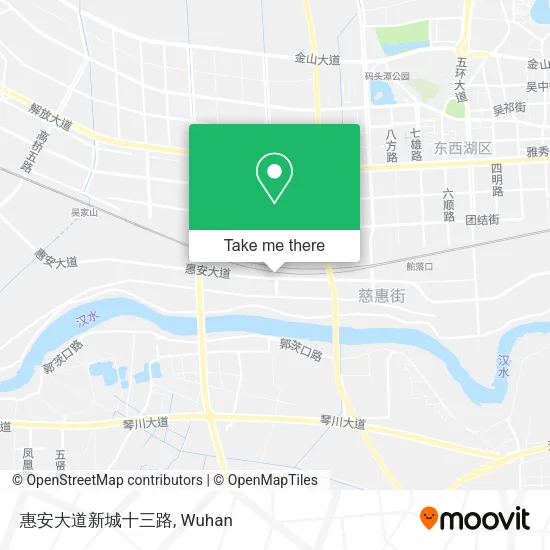 惠安大道新城十三路 map