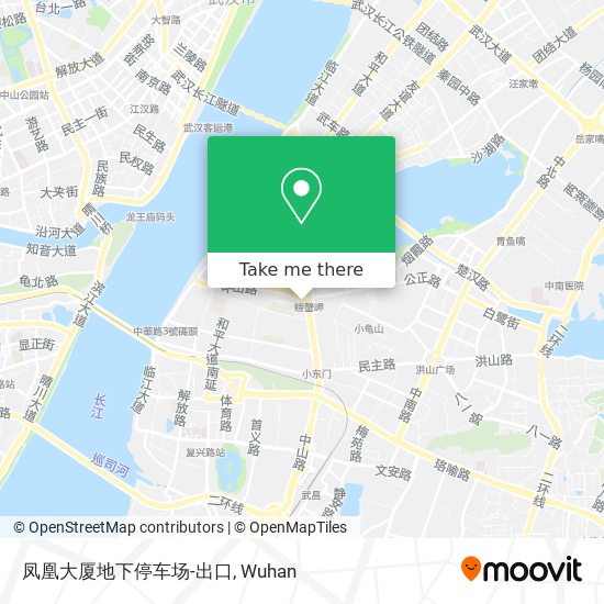 凤凰大厦地下停车场-出口 map