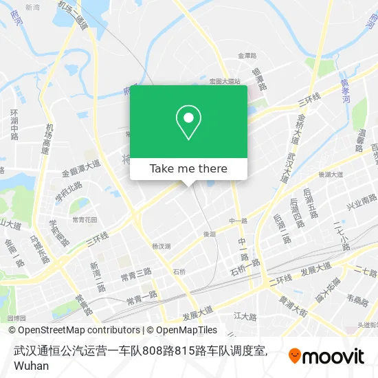 武汉通恒公汽运营一车队808路815路车队调度室 map
