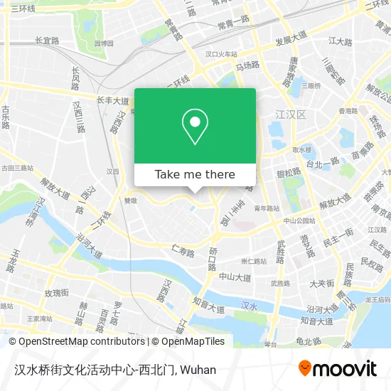 汉水桥街文化活动中心-西北门 map