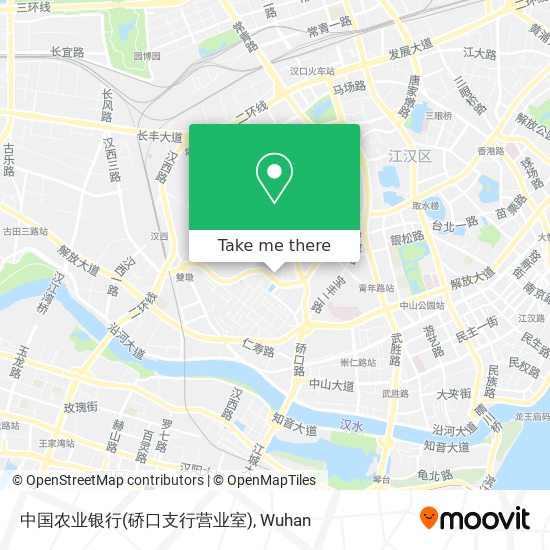 中国农业银行(硚口支行营业室) map