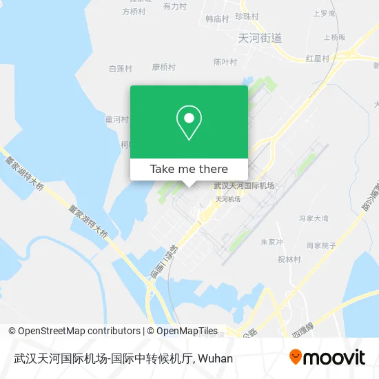 武汉天河国际机场-国际中转候机厅 map