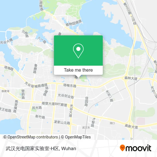 武汉光电国家实验室-H区 map