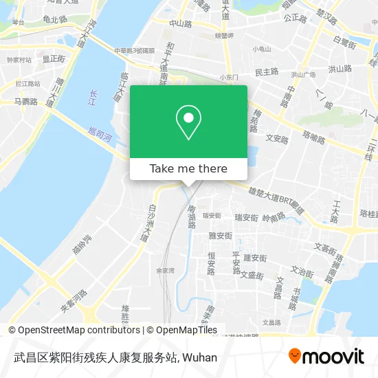 武昌区紫阳街残疾人康复服务站 map