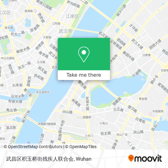 武昌区积玉桥街残疾人联合会 map