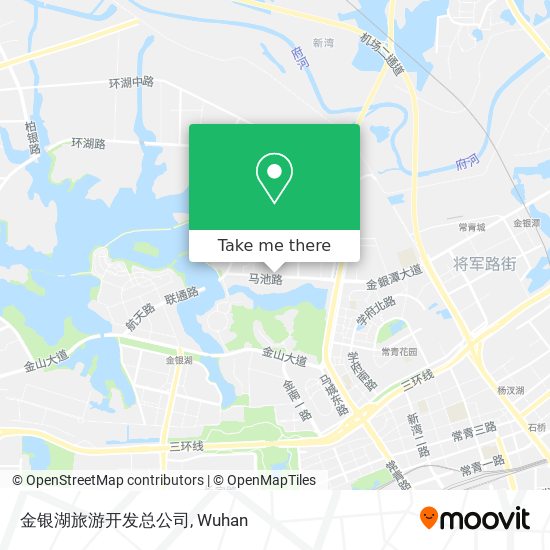 金银湖旅游开发总公司 map