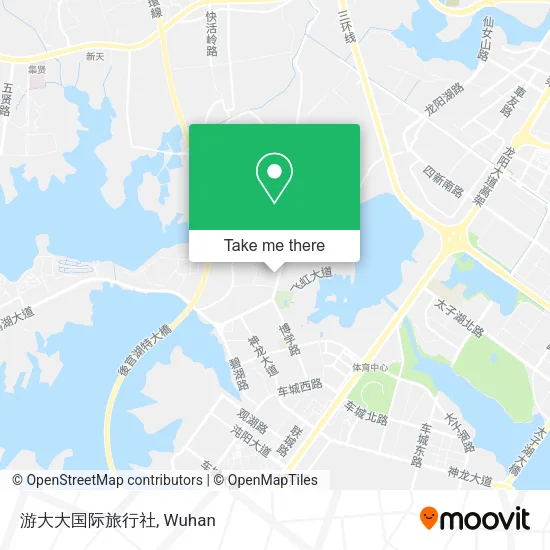 游大大国际旅行社 map