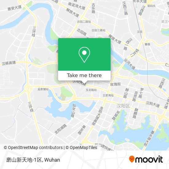 磨山新天地-1区 map