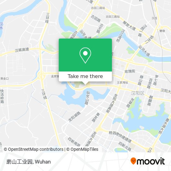 磨山工业园 map