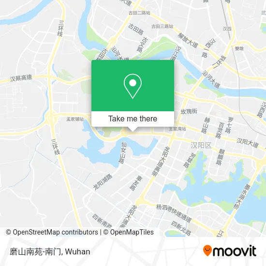 磨山南苑-南门 map
