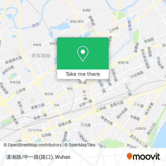 潇湘路/中一路(路口) map