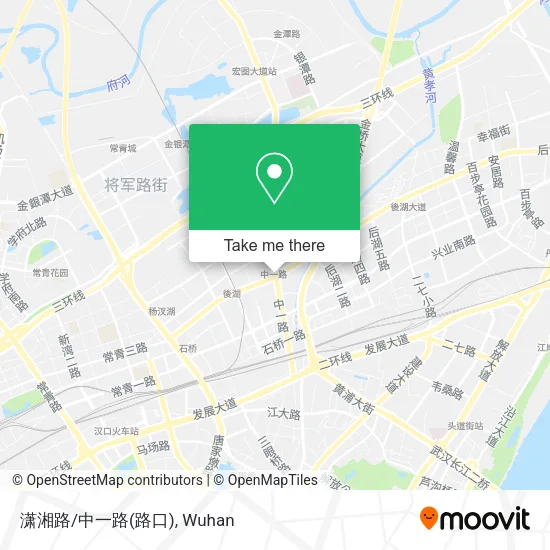 潇湘路/中一路(路口) map
